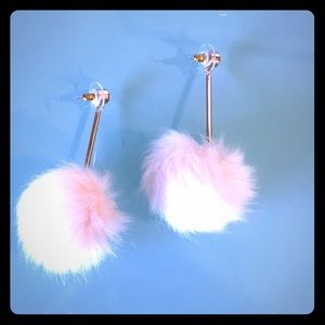 Kate Spade Flying Colors Pouf Drop Earrings